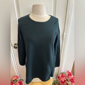 J. Jill Dark Green Sweater